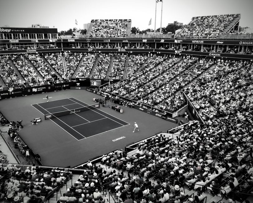 Coco Gauff's Coach's Box Forced to Duck as Stray Shot Flies Into Stands