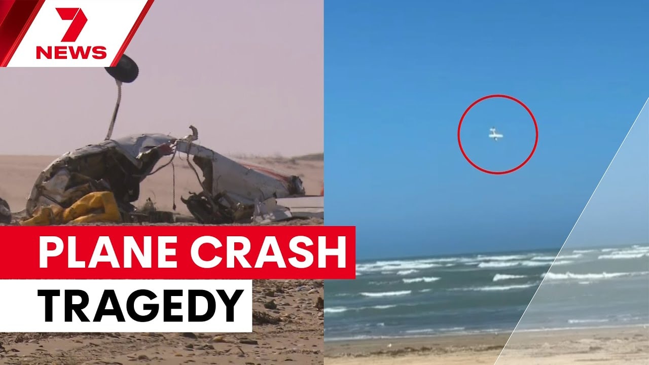 Adelaide plane crash: witness describes horror as light plane plunges into ocean
