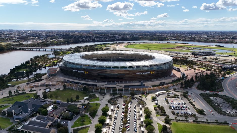 Optus Stadium's Burswood Location Proves It Was Always the Perfect Choice for Perth's Aerial Postcard