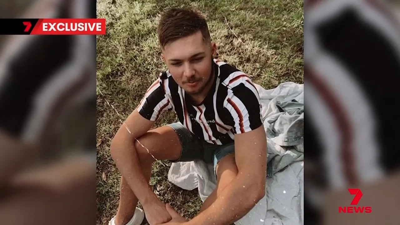 Casual photograph of a young man shown in the news report