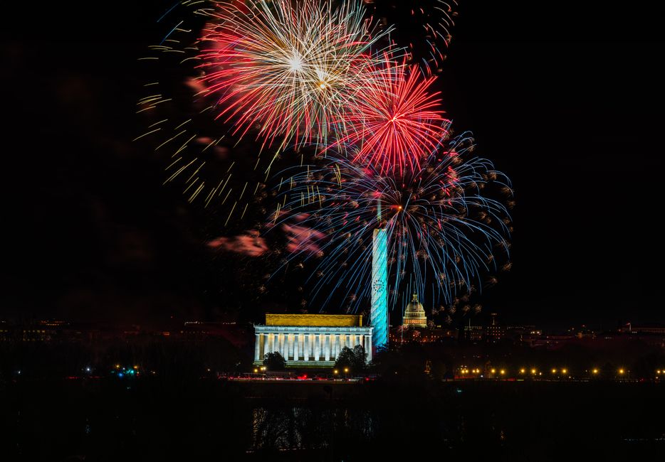 Storms, heat and white supremacists: Inside America's chaotic 250th anniversary celebrations in Washington